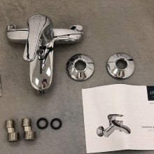 Смеситель для ванны Paini Trento TRCR111LMKM Хром