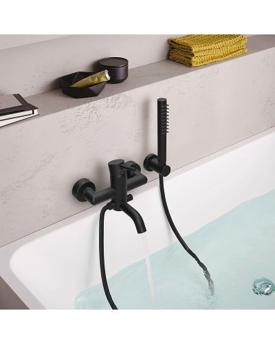 Смеситель для ванны Paini Cox 78PZ100 Черный матовый