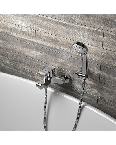 Смеситель для ванны Paini Ghibli 44CR105E Хром