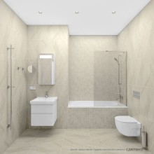 Смеситель для ванны Paini Cox 78CR105 Хром