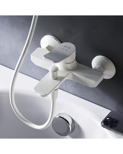 Смеситель для ванны AM.PM X-Joy F85A10033 Белый