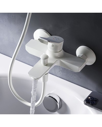 Смеситель для ванны AM.PM X-Joy F85A10033 Белый