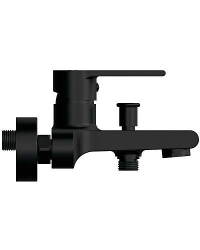 Смеситель для ванны Cersanit Brasko Black 63108 Черный матовый