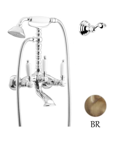 Смеситель для ванны Gattoni Vivaldi Lever 1300113VOGRbr