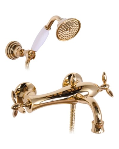 Смеситель для ванны Gattoni Timor 1800118D0ORO