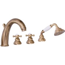 Смеситель на борт ванны Gattoni Vivaldi 1240012V0BR