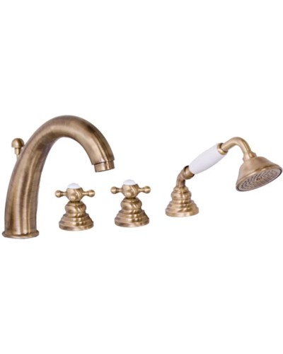 Смеситель на борт ванны Gattoni Vivaldi 1240012V0BR