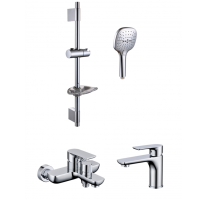 Набор для ванны 3 в 1 RIMERO RM6007CR (Хром)