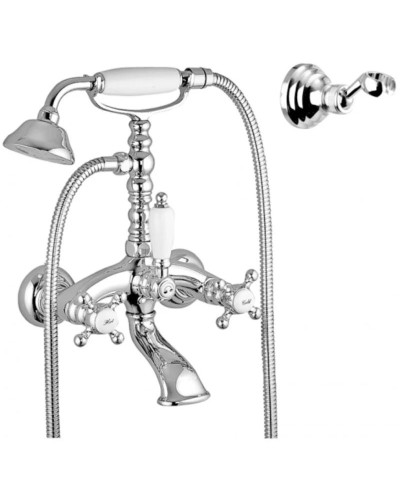 Смеситель для ванны Gattoni Vivaldi 1200112C0.GRcr