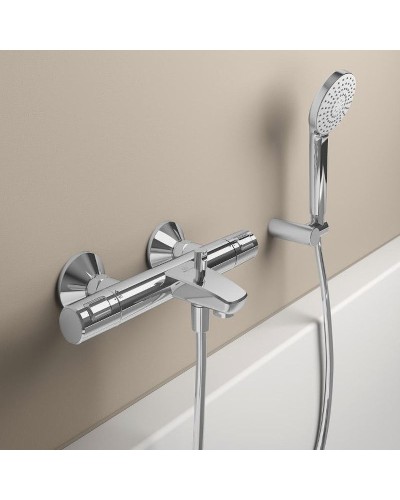 Смеситель для ванны Ideal Standard Ceratherm T25 A7206AA с термостатом Хром