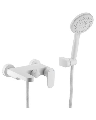 Смеситель для ванны Boheme Spectre 453-MW Белый матовый