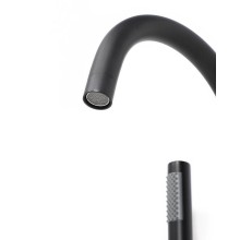 Смеситель для ванны Orange Steel M99-336b Черный матовый