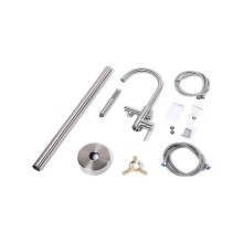 Смеситель для ванны Orange Steel M99-336ni Сталь