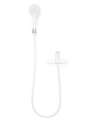 Смеситель для ванны Orange OneLife P02-300w Белый матовый