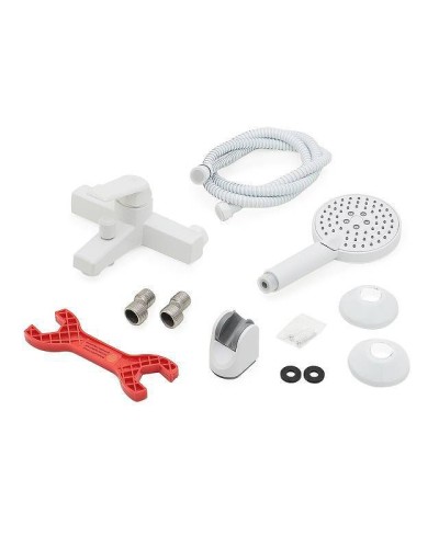 Смеситель для ванны Orange OneLife P02-300w Белый матовый