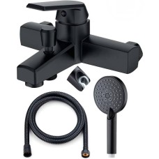 Смеситель для ванны Orange OneLife P02-300b Черный матовый