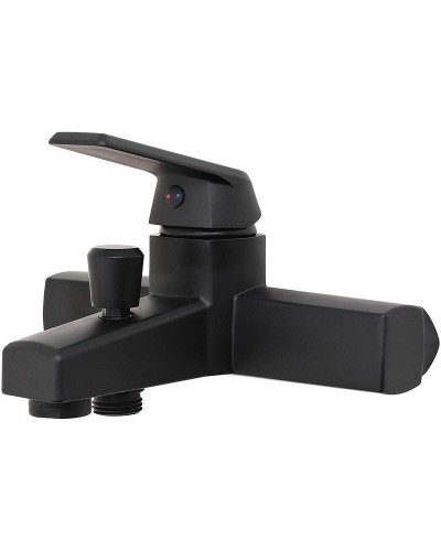 Смеситель для ванны Orange OneLife P02-300b Черный матовый