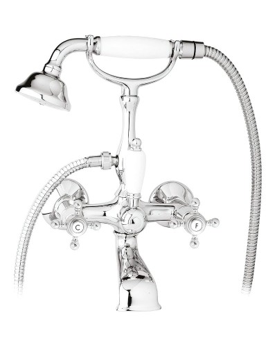 Смеситель для ванны Cezares Golf-VD-01-Bi Хром