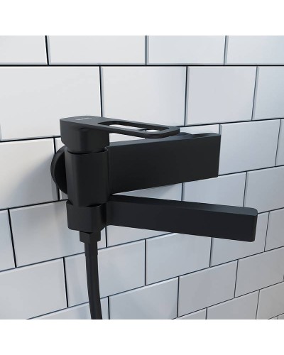 Смеситель для ванны Iddis Slide SLIBL00i02WA Черный