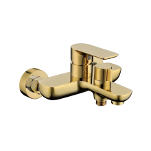 Смеситель для ванны с ручным душем RIMERO RM3070GO (Золото)