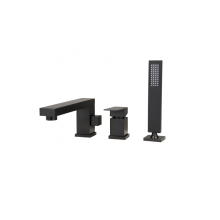 Смеситель на борт ванны RIMERO RM0808BL (Черный матовый)