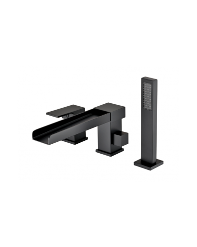 Смеситель на борт ванны RIMERO RM0808-3BL (Черный матовый)