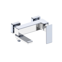 Смеситель для ванны с ручным душем RIMERO RM3017WC (Белый/Хром)