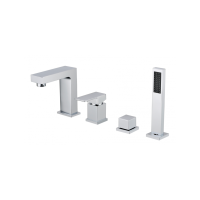 Смеситель на борт ванны RIMERO RM0808-4CR (Хром)