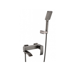 Смеситель для ванны с ручным душем RIMERO RM3207BG (Графит)