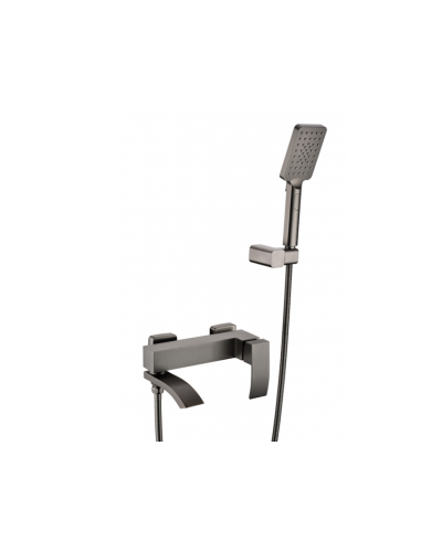 Смеситель для ванны с ручным душем RIMERO RM3207BG (Графит)