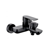 Смеситель для ванны с ручным душем RIMERO RM3070BL (Черный матовый)