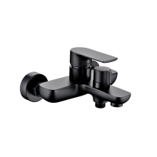 Смеситель для ванны с ручным душем RIMERO RM3070BL (Черный матовый)