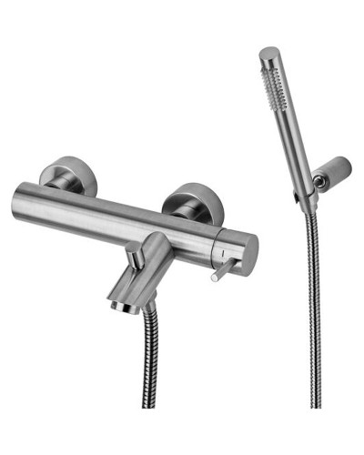 Смеситель для ванны Paffoni Light LIG023ST Сталь