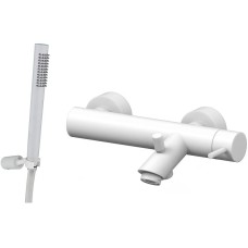 Смеситель для ванны Paffoni Light LIG023BO Белый