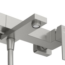 Смеситель для ванны и душа в комплекте с ручным душем, шлангом и держателем CEZARES SLIDER-VD-IN