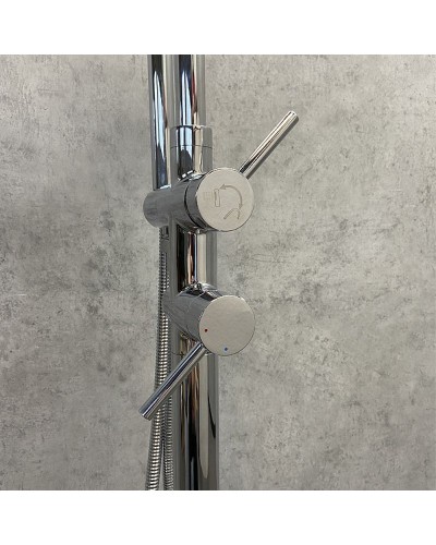 Смеситель для ванны Comforty FE0002-CCT 00003127663 Хром