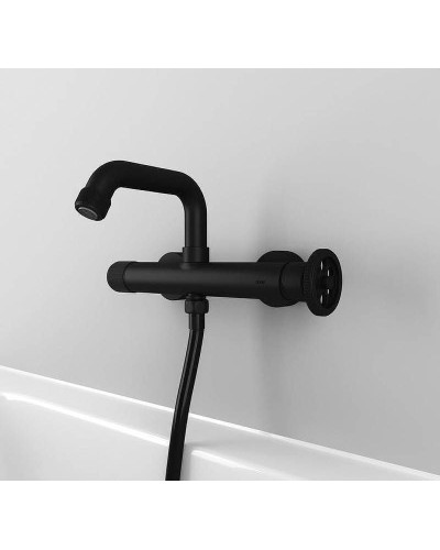 Смеситель для ванны Iddis Grange GRABLR2i02WA Черный матовый