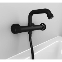 Смеситель для ванны Iddis Grange GRABLR2i02WA Черный матовый