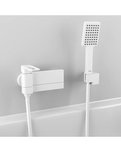 Смеситель для ванны Iddis Slide SLIWT00i02 Белый матовый