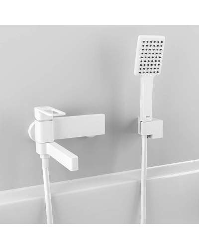 Смеситель для ванны Iddis Slide SLIWT00i02 Белый матовый