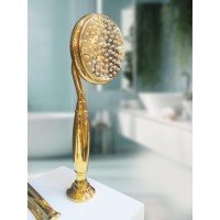 Смеситель на борт ванны с душем AltroBagno Beatrice 020103 Or