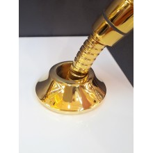 Смеситель на борт ванны с душем AltroBagno Beatrice 020103 Or