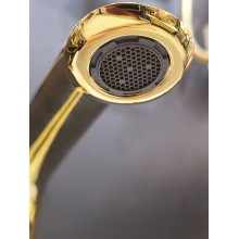 Смеситель на борт ванны с душем AltroBagno Beatrice 020103 Or