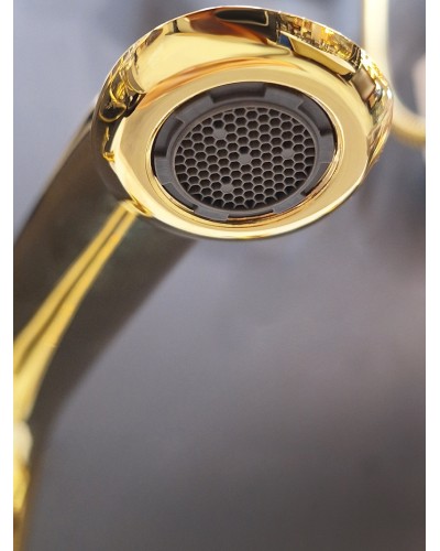 Смеситель на борт ванны с душем AltroBagno Beatrice 020103 Or