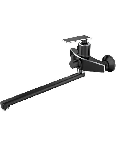 Смеситель для ванны Haiba HB22548-7 универсальный Черный Хром