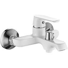 Смеситель для ванны Haiba HB60804 Белый Хром