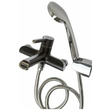 Смеситель для ванны Haiba HB60805-7 Черный Хром