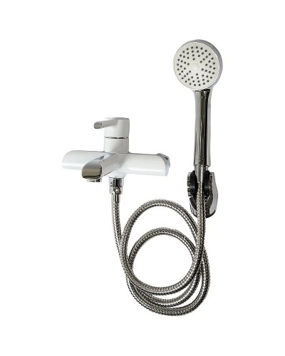 Смеситель для ванны Haiba HB60805-8 Белый Хром