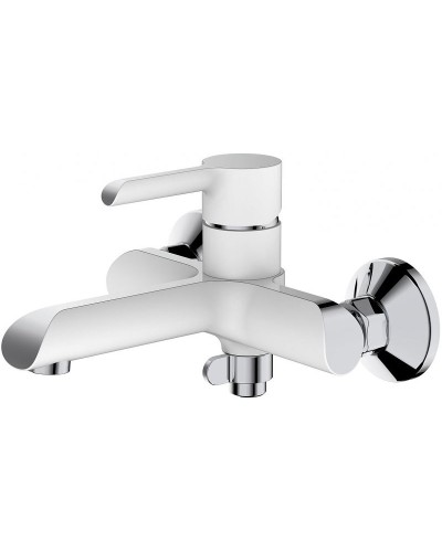 Смеситель для ванны Haiba HB60805-8 Белый Хром