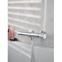 Смеситель для ванны Jacob Delafon Rivoli E24325-CP с термостатом Хром